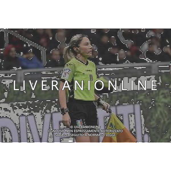 l\'assistente Francesca Di Monte Milan vs Salernitana Milano 13-03-2023 Stadio Giuseppe Meazza - San Siro Campionato Serie A TIM - 26a giornata foto Roberto Garavaglia/ag. Aldo Liverani sas / AGENZIA ALDO LIVERANI SAS