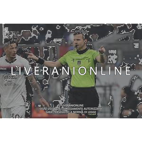 l\'arbitro Federico La Penna di Roma Milan vs Salernitana Milano 13-03-2023 Stadio Giuseppe Meazza - San Siro Campionato Serie A TIM - 26a giornata foto Roberto Garavaglia/ag. Aldo Liverani sas / AGENZIA ALDO LIVERANI SAS