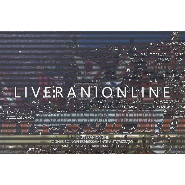 striscione dei tifosi del milan per italo galbiati - MILAN vs SALERNITANA Campionato Calcio Serie A TIM 13-03-2023 ©PAOLO GIAMPIETRI / AGENZIA ALDO LIVERANI SAS