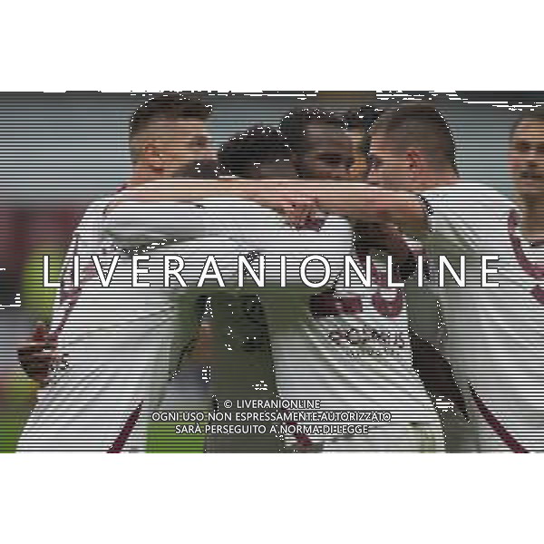 Esultanza dopogol salernitana - MILAN vs SALERNITANA Campionato Calcio Serie A TIM 13-03-2023 ©PAOLO GIAMPIETRI / AGENZIA ALDO LIVERANI SAS