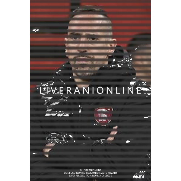 Franck Ribery collaboratore tecnico della Salernitana Milan vs Salernitana Milano 13-03-2023 Stadio Giuseppe Meazza - San Siro Campionato Serie A TIM - 26a giornata foto Roberto Garavaglia/ag. Aldo Liverani sas / AGENZIA ALDO LIVERANI SAS