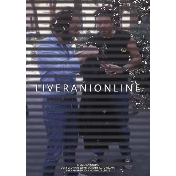 RETROSPETTIVA CARLO VERDONE ATTORE NELLA FOTO CARLO VERDONE NELL\'ANNO 1986 A ROMA SUL SET DEL FILM“TROPPO FORTE“ AG ALDO LIVERANI SAS  
