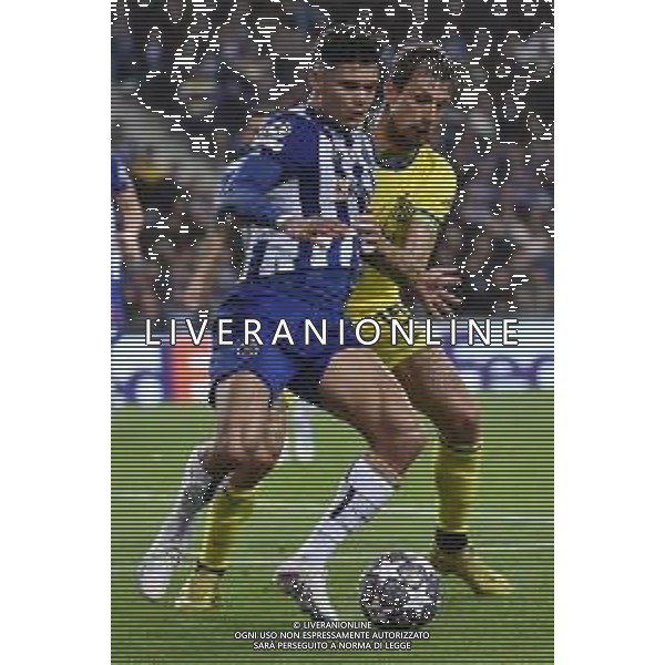 TVRG Francisco Evanilson de Lima Barbosa (Porto) e Francesco Acerbi (Inter) Porto vs Inter Porto (POR) 14-03-2023 Stadio do Dragao UEFA Champions League ottavi di finale - gara di ritorno foto Roberto Garavaglia/ag. Aldo Liverani sas / AGENZIA ALDO LIVERANI SAS