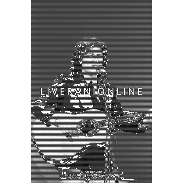 RETROSPETTIVA PAOLO BARABANI CANTANTE NELLA FOTO AL FESTIVAL DI SANREMO NEL 1981 ©Archivio Giovanni Liverani / AGENZIA ALDO LIVERANI SAS