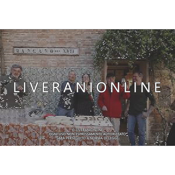 ZCP Santarcangelo di Romagna 17/03/2023 Il Mangano ruota in legno del 1633 utilizzato per la stampa a mano nella bottega artigianale della famiglia Marchi compie 390 anni e per questa occasione è stata consegnata la targa che attesta l\'iscrizione nell\'albo delle botteghe storiche dell\'Emilia Romagna - nella foto: ©Claudio Zamagni/ / AGENZIA ALDO LIVERANI SAS