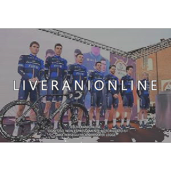 17-03-2023 Presentazione Squadre Milano - Sanremo 2023; 2023, Groupama - Fdj; Abbiategrasso; ©SIROTTI / AGENZIA ALDO LIVERANI SAS