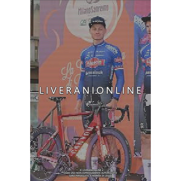 17-03-2023 Presentazione Squadre Milano - Sanremo 2023; 2023, Alpecin - Deceuninck; Van Der Poel, Mathieu; Abbiategrasso; ©SIROTTI / AGENZIA ALDO LIVERANI SAS