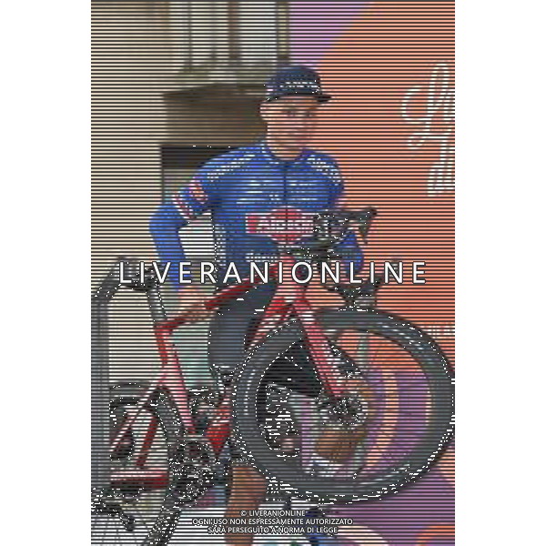 17-03-2023 Presentazione Squadre Milano - Sanremo 2023; 2023, Alpecin - Deceuninck; Van Der Poel, Mathieu; Abbiategrasso; ©SIROTTI / AGENZIA ALDO LIVERANI SAS