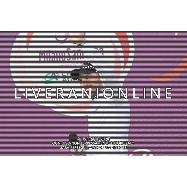 17-03-2023 Presentazione Squadre Milano - Sanremo 2023; 2023, Bahrain - Victorious; Colbrelli, Sonny; Abbiategrasso; ©SIROTTI / AGENZIA ALDO LIVERANI SAS