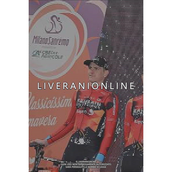 17-03-2023 Presentazione Squadre Milano - Sanremo 2023; 2023, Bahrain - Victorious; Mohoric, Matej; Abbiategrasso; ©SIROTTI / AGENZIA ALDO LIVERANI SAS