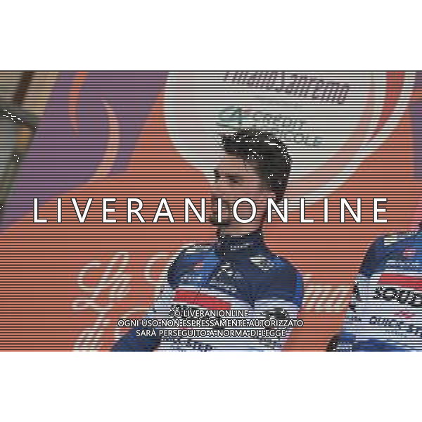 17-03-2023 Presentazione Squadre Milano - Sanremo 2023; 2023, Soudal - Quickstep; Alaphilippe, Julian; Abbiategrasso; ©SIROTTI / AGENZIA ALDO LIVERANI SAS