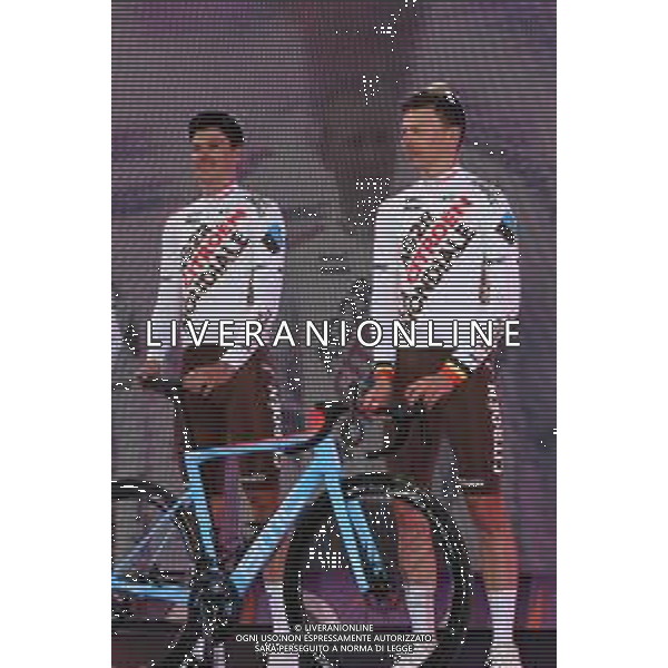 17-03-2023 Presentazione Squadre Milano - Sanremo 2023; 2023, Ag2r - Citroen; Naesen, Lawrence; Naesen, Oliver; Abbiategrasso; ©SIROTTI / AGENZIA ALDO LIVERANI SAS