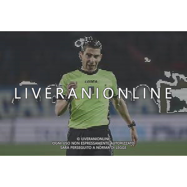 TVRG l\'arbitro Federico Dionisi de L\'Aquila Atalanta vs Empoli Bergamo 17-03-2023 Gewiss Stadium - Stadio Atleti Azzurri d\'Italia Campionato Serie A TIM - 27a giornata foto Roberto Garavaglia/ag. Aldo Liverani sas