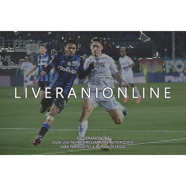 TVRG Ederson Jose\' dos Santos (Atalanta) e Martin Satriano (Empoli) Atalanta vs Empoli Bergamo 17-03-2023 Gewiss Stadium - Stadio Atleti Azzurri d\'Italia Campionato Serie A TIM - 27a giornata foto Roberto Garavaglia/ag. Aldo Liverani sas