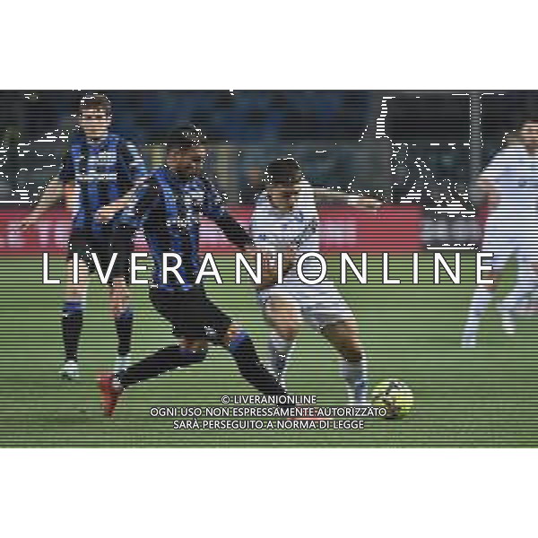 TVRG Jose\' Luis Palomino (Atalanta) e Martin Satriano (Empoli) Atalanta vs Empoli Bergamo 17-03-2023 Gewiss Stadium - Stadio Atleti Azzurri d\'Italia Campionato Serie A TIM - 27a giornata foto Roberto Garavaglia/ag. Aldo Liverani sas