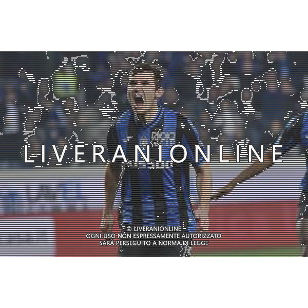 TVRG Marten de Roon (Atalanta) esulta dopo il gol dell\'1 a 1 Atalanta vs Empoli Bergamo 17-03-2023 Gewiss Stadium - Stadio Atleti Azzurri d\'Italia Campionato Serie A TIM - 27a giornata foto Roberto Garavaglia/ag. Aldo Liverani sas
