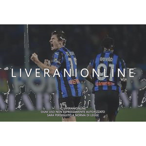 TVRG Marten de Roon (Atalanta) esulta dopo il gol dell\'1 a 1 Atalanta vs Empoli Bergamo 17-03-2023 Gewiss Stadium - Stadio Atleti Azzurri d\'Italia Campionato Serie A TIM - 27a giornata foto Roberto Garavaglia/ag. Aldo Liverani sas