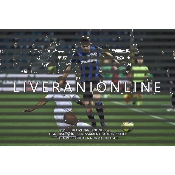 TVRG Jean-Daniel Akpa Apro (Empoli) e Matteo Ruggeri (Atalanta) Atalanta vs Empoli Bergamo 17-03-2023 Gewiss Stadium - Stadio Atleti Azzurri d\'Italia Campionato Serie A TIM - 27a giornata foto Roberto Garavaglia/ag. Aldo Liverani sas