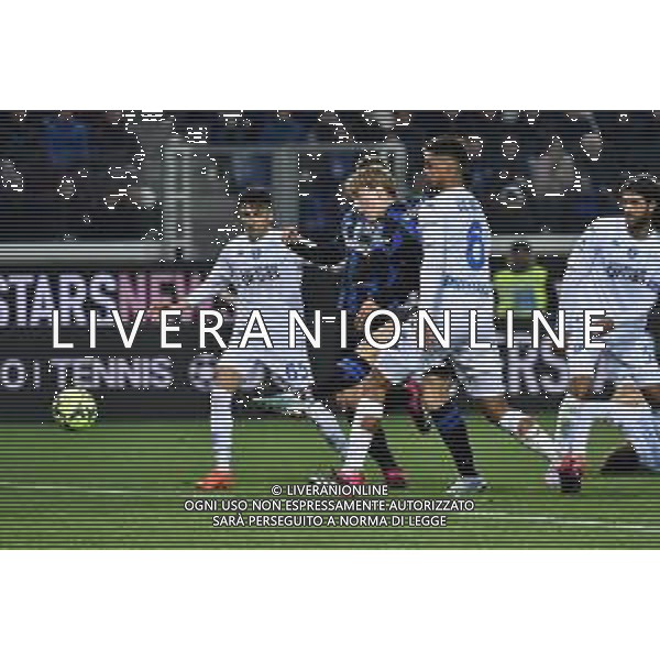 TVRG Rasmus Hojlund (Atalanta) segna il gol del 2 a 1 Atalanta vs Empoli Bergamo 17-03-2023 Gewiss Stadium - Stadio Atleti Azzurri d\'Italia Campionato Serie A TIM - 27a giornata foto Roberto Garavaglia/ag. Aldo Liverani sas