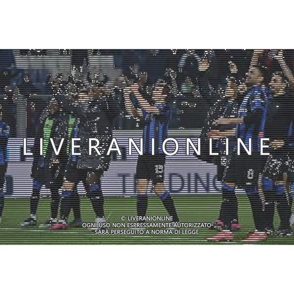 TVRG esultanza finale Atalanta Atalanta vs Empoli Bergamo 17-03-2023 Gewiss Stadium - Stadio Atleti Azzurri d\'Italia Campionato Serie A TIM - 27a giornata foto Roberto Garavaglia/ag. Aldo Liverani sas