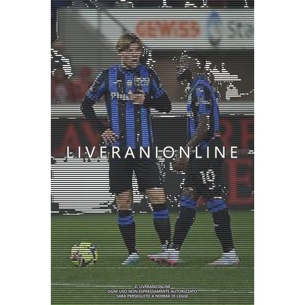 TVRG Rasmus Hojlund (Atalanta) SX e Jeremie Boga (Atalanta) DX Atalanta vs Empoli Bergamo 17-03-2023 Gewiss Stadium - Stadio Atleti Azzurri d\'Italia Campionato Serie A TIM - 27a giornata foto Roberto Garavaglia/ag. Aldo Liverani sas