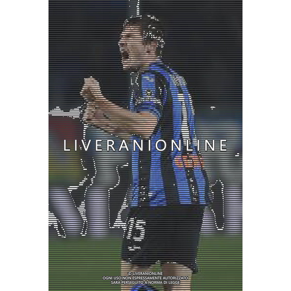 TVRG Marten de Roon (Atalanta) esulta dopo il gol dell\'1 a 1 Atalanta vs Empoli Bergamo 17-03-2023 Gewiss Stadium - Stadio Atleti Azzurri d\'Italia Campionato Serie A TIM - 27a giornata foto Roberto Garavaglia/ag. Aldo Liverani sas