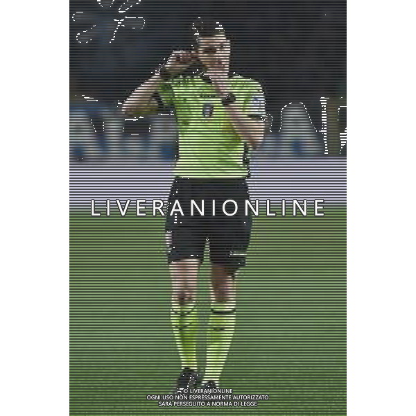 TVRG l\'arbitro Federico Dionisi de L\'Aquila Atalanta vs Empoli Bergamo 17-03-2023 Gewiss Stadium - Stadio Atleti Azzurri d\'Italia Campionato Serie A TIM - 27a giornata foto Roberto Garavaglia/ag. Aldo Liverani sas