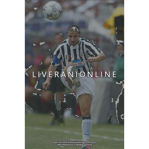 NEW YORK 3/08/2003 SUPERCOPPA ITALIANA NELLA FOTO DEL PIERO ALESSANDRO FOTO ALDO LIVERANI