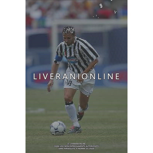 NEW YORK 3/08/2003 SUPERCOPPA ITALIANA NELLA FOTO DEL PIERO ALESSANDRO FOTO ALDO LIVERANI