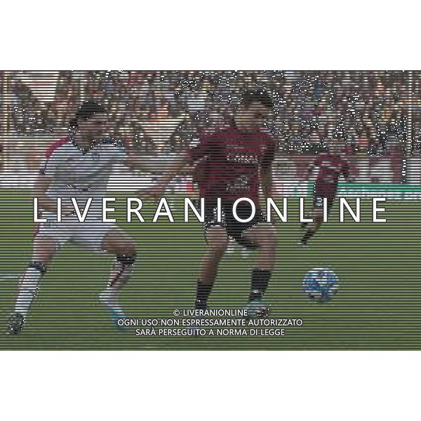 Stadio Oreste Granillo Serie B 2022-2023 18 Marzo 2023 Reggina-Cagliari In foto: Sterlec e Dossena ©Andrea Rosito / AGENZIA ALDO LIVERANI SAS