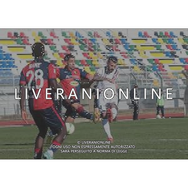 18-03-2023 MONTEVARCHI CALCIO SERIE C AQUILA MONTEVARCHI - IMOLESE CALCIO NELLA FOTO NICHOLAS BENSAJA CHE REALIZZA IL GOL DELLA VITTORIA DELL\'IMOLESE CALCIO FOTO GIANNI SANNA-AG ALDO LIVERANI SAS