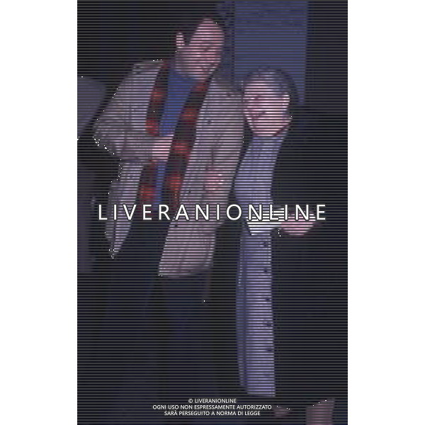 RETROSPETTIVA CARLO VERDONE ATTORE NELLA FOTO CARLO VERDONE A ROMA NELL\'ANNO 1981 CON Elena Fabbrizi, nota anche con lo pseudonimo di Sora Lella AG ALDO LIVERANI SAS