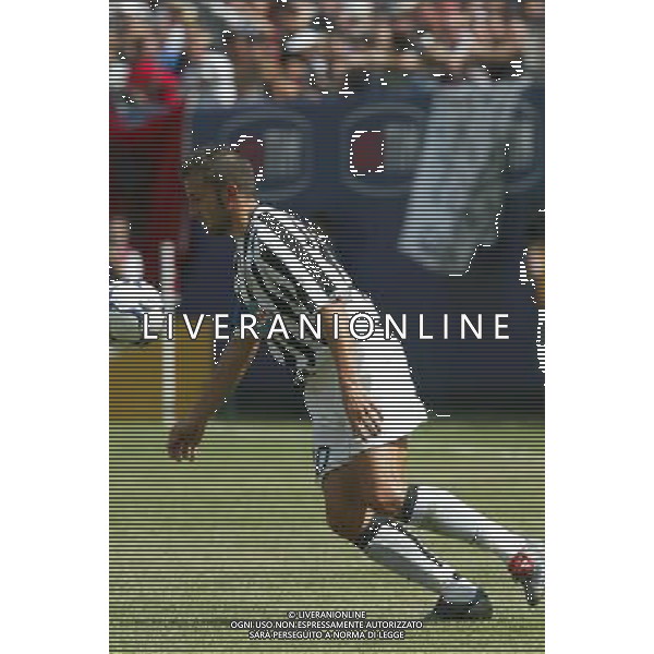 NEW YORK 3/08/2003 SUPERCOPPA ITALIANA NELLA FOTO DEL PIERO ALESSANDRO FOTO ALDO LIVERANI