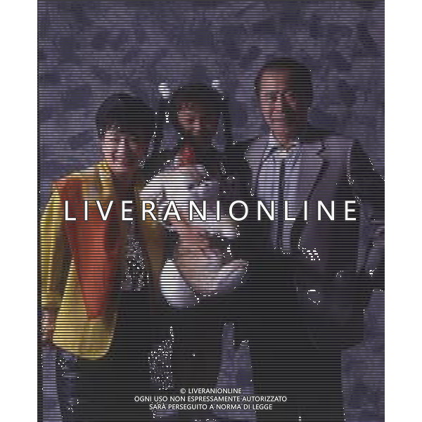 RETROSPETTIVA TOSHIRO MIFUNE REGISTA NELLA FOTO TOSHIRO MIFUNE A VENEZIA NELL\'ANNO 1989 CON LA FAMIGLIA FOTO RENATO LANI-AG ALDO LIVERANI SAS