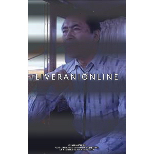 RETROSPETTIVA TOSHIRO MIFUNE REGISTA NELLA FOTO TOSHIRO MIFUNE A VENEZIA NELL\'ANNO 1989 CON LA FAMIGLIA AG ALDO LIVERANI SAS 