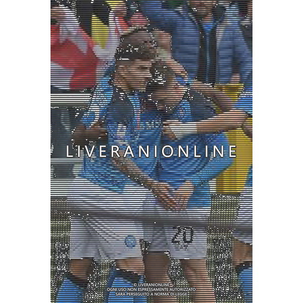 Torino 19.03.2023 Stadio Grande Torino ©Manuela Viganti/Agenzia Aldo Liverani Torino vs Napoli Campionato Calcio Serie A TIM 2022/2023 27a giornata Nella foto: esultanza napoli dopo il gol di victor osimhen © / AGENZIA ALDO LIVERANI SAS