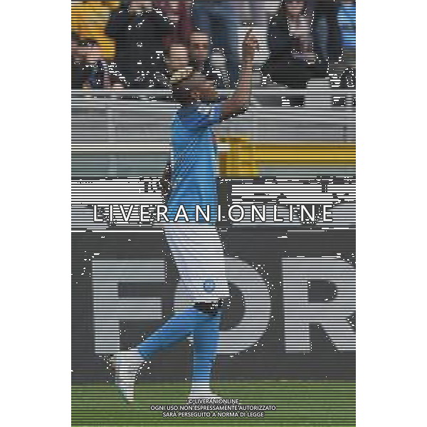 Torino 19.03.2023 Stadio Grande Torino ©Manuela Viganti/Agenzia Aldo Liverani Torino vs Napoli Campionato Calcio Serie A TIM 2022/2023 27a giornata Nella foto: esultanza victor osimhen dopo il gol © / AGENZIA ALDO LIVERANI SAS