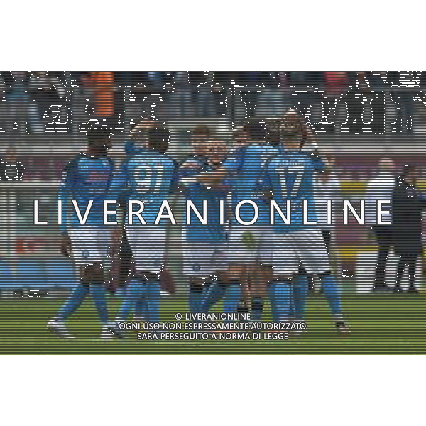 Torino 19.03.2023 Stadio Grande Torino ©Manuela Viganti/Agenzia Aldo Liverani Torino vs Napoli Campionato Calcio Serie A TIM 2022/2023 27a giornata Nella foto: esultanza napoli dopo il gol di victor osimhen © AGENZIA ALDO LIVERANI SAS