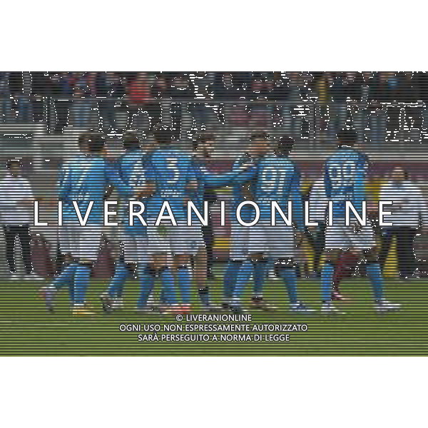 Torino 19.03.2023 Stadio Grande Torino ©Manuela Viganti/Agenzia Aldo Liverani Torino vs Napoli Campionato Calcio Serie A TIM 2022/2023 27a giornata Nella foto: esultanza napoli dopo il gol di tanguy ndombele\' © AGENZIA ALDO LIVERANI SAS