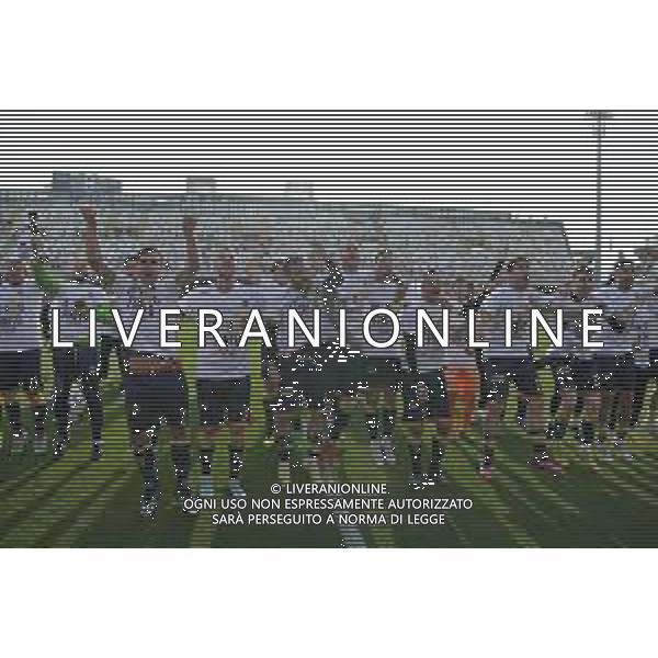 Stadio Arechi di Salerno Lega Pro 2022-2023 19 Marzo 2023 Gelbison -catanzaro Salernitana-Gelbison In foto: Festa fine gara Catanzaro foto andrea rosito-ag aldo liverani sas