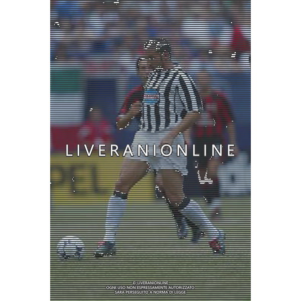 NEW YORK 3/08/2003 SUPERCOPPA ITALIANA NELLA FOTO DEL PIERO ALESSANDRO FOTO ALDO LIVERANI