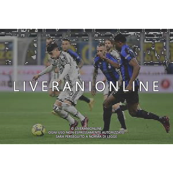Matias Soule\' (Juventus) Inter vs Juventus Milano 19-03-2023 Stadio Giuseppe Meazza - San Siro Campionato Serie A TIM - 27a giornata foto Roberto Garavaglia/ag. Aldo Liverani sas/ AGENZIA ALDO LIVERANI SAS