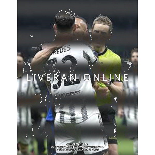 rissa Leandro paredes e danilo d\'ambrosio e l\'arbitro daniele chiffi - Inter vs Juventus Campionato Calcio Serie A TIM 19-03-2023 ©Paolo Giampietri/ AGENZIA ALDO LIVERANI SAS