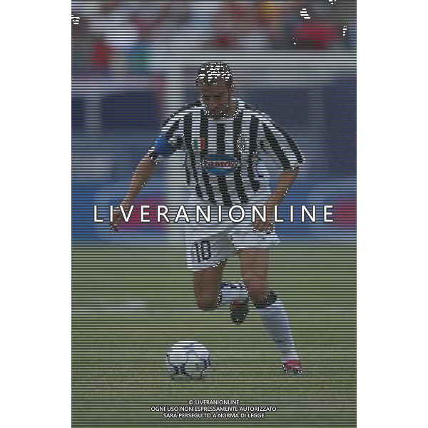 NEW YORK 3/08/2003 SUPERCOPPA ITALIANA NELLA FOTO DEL PIERO ALESSANDRO FOTO ALDO LIVERANI