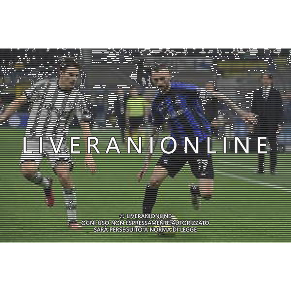 Nicolo\' Fagioli (Juventus) e Marcelo Brozovic (Inter) Inter vs Juventus Milano 19-03-2023 Stadio Giuseppe Meazza - San Siro Campionato Serie A TIM - 27a giornata foto Roberto Garavaglia/ag. Aldo Liverani sas/ AGENZIA ALDO LIVERANI SAS
