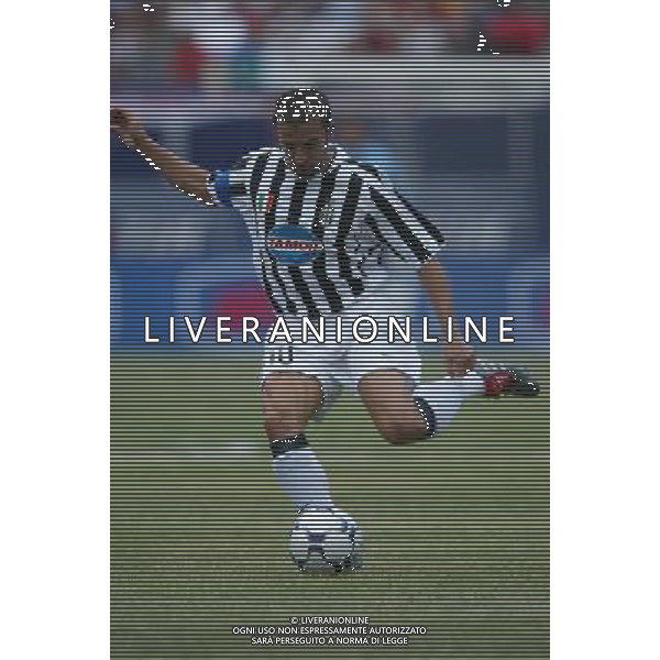 NEW YORK 3/08/2003 SUPERCOPPA ITALIANA NELLA FOTO DEL PIERO ALESSANDRO FOTO ALDO LIVERANI