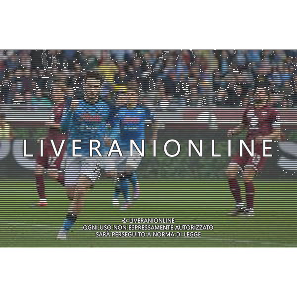 Torino 19.03.2023 Stadio Grande Torino ©Manuela Viganti/Agenzia Aldo Liverani Torino vs Napoli Campionato Calcio Serie A TIM 2022/2023 27a giornata Nella foto: esultanza di khvicha kvaratskhelia dopo il gol ©AGENZIA ALDO LIVERANI SAS