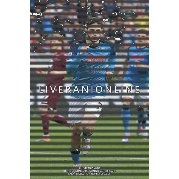 Torino 19.03.2023 Stadio Grande Torino ©Manuela Viganti/Agenzia Aldo Liverani Torino vs Napoli Campionato Calcio Serie A TIM 2022/2023 27a giornata Nella foto: esultanza di khvicha kvaratskhelia dopo il gol ©AGENZIA ALDO LIVERANI SAS