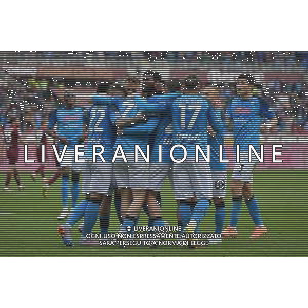 Torino 19.03.2023 Stadio Grande Torino ©Manuela Viganti/Agenzia Aldo Liverani Torino vs Napoli Campionato Calcio Serie A TIM 2022/2023 27a giornata Nella foto: esultanza del napoli dopo il gol di khvicha kvaratskhelia ©AGENZIA ALDO LIVERANI SAS
