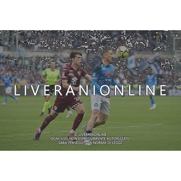 Torino 19.03.2023 Stadio Grande Torino ©Manuela Viganti/Agenzia Aldo Liverani Torino vs Napoli Campionato Calcio Serie A TIM 2022/2023 27a giornata Nella foto: piotr zielinski e samuele ricci ©AGENZIA ALDO LIVERANI SAS